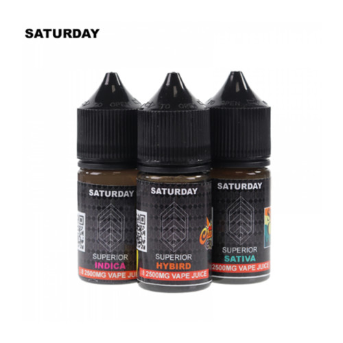 SATURDAY DELTA 8 VAPE JUICE 2500MG 30ML  